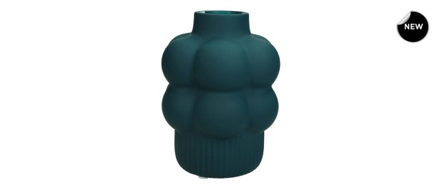 Vase Petrol 16x11x12cm_front